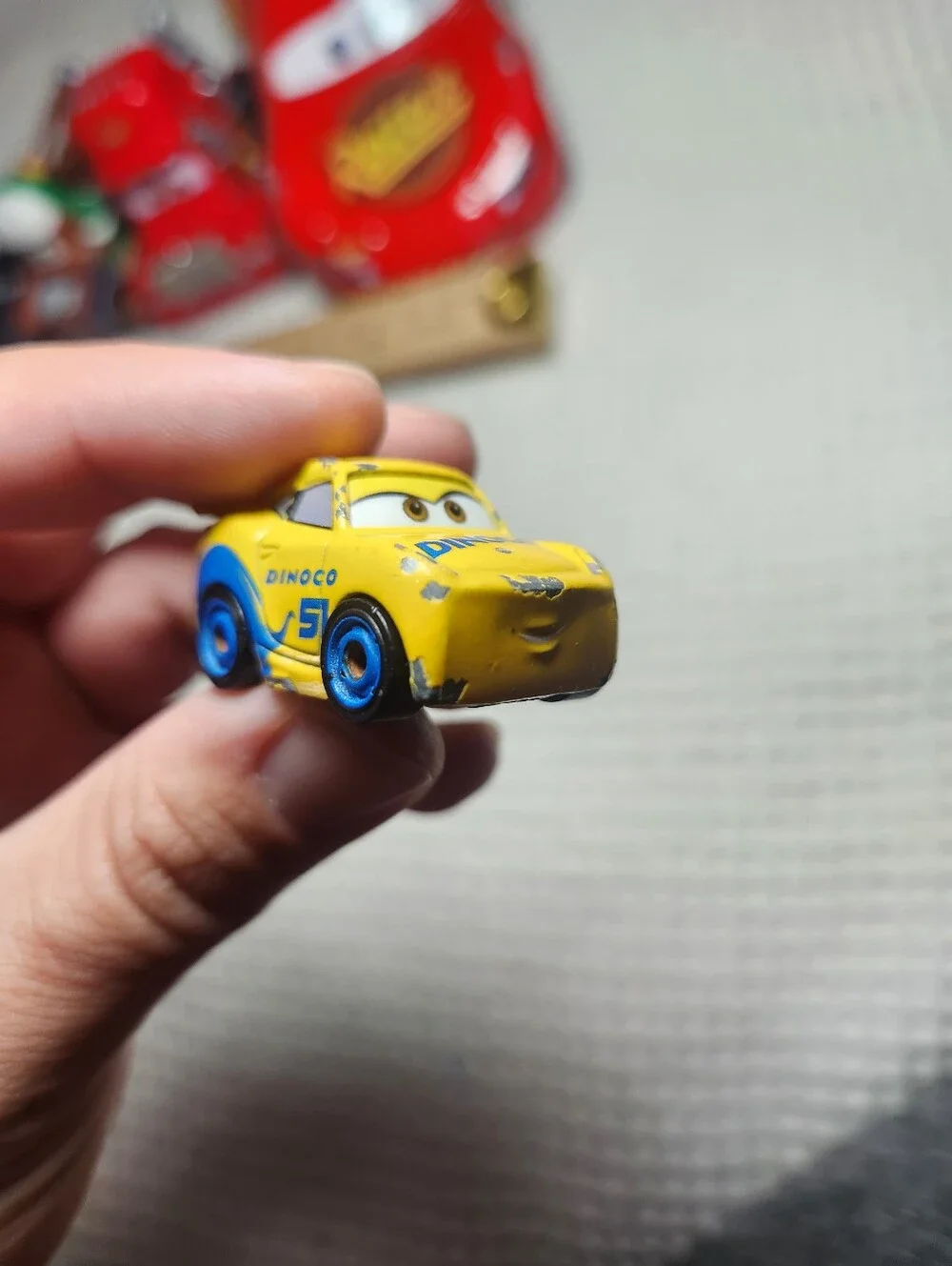 Lightning McQueen and Friends Mini Vehicle Toy Set - Some Flaws-  8 Cars